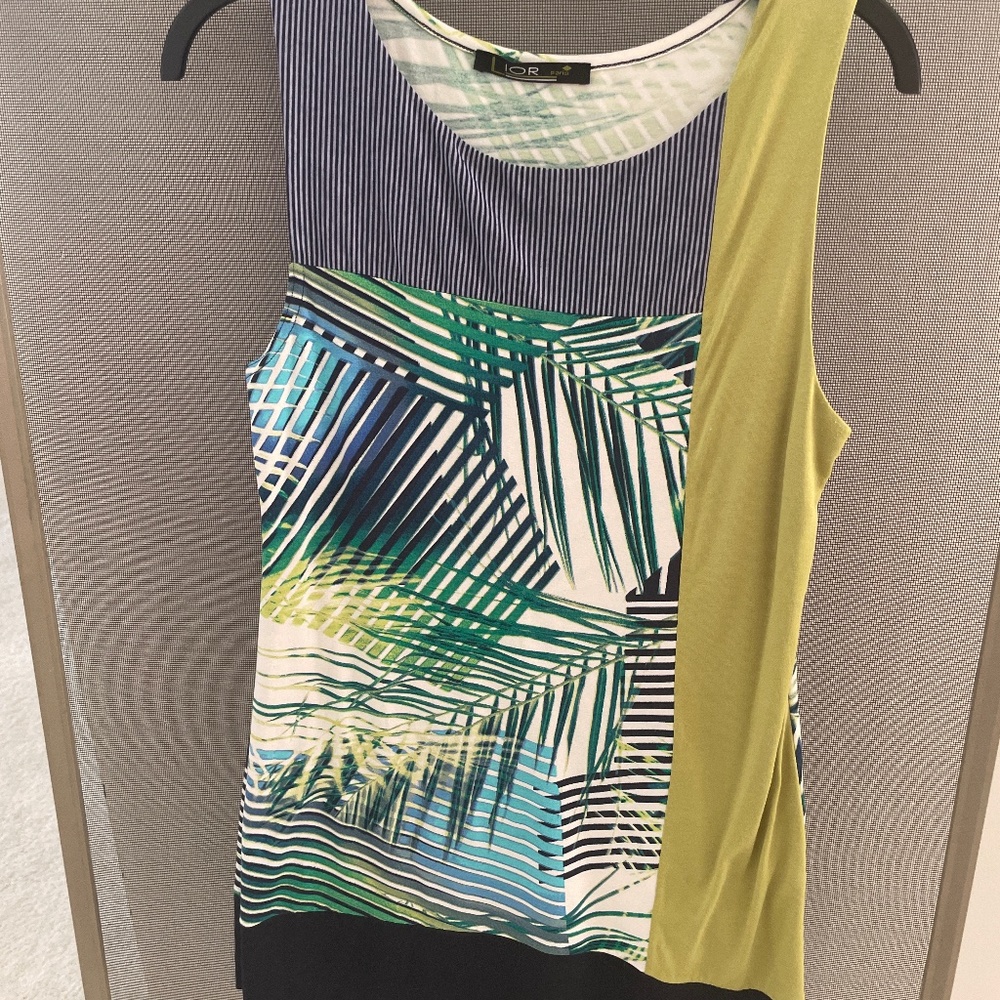 Lior  Paris Sleeveless summer Blouse S
